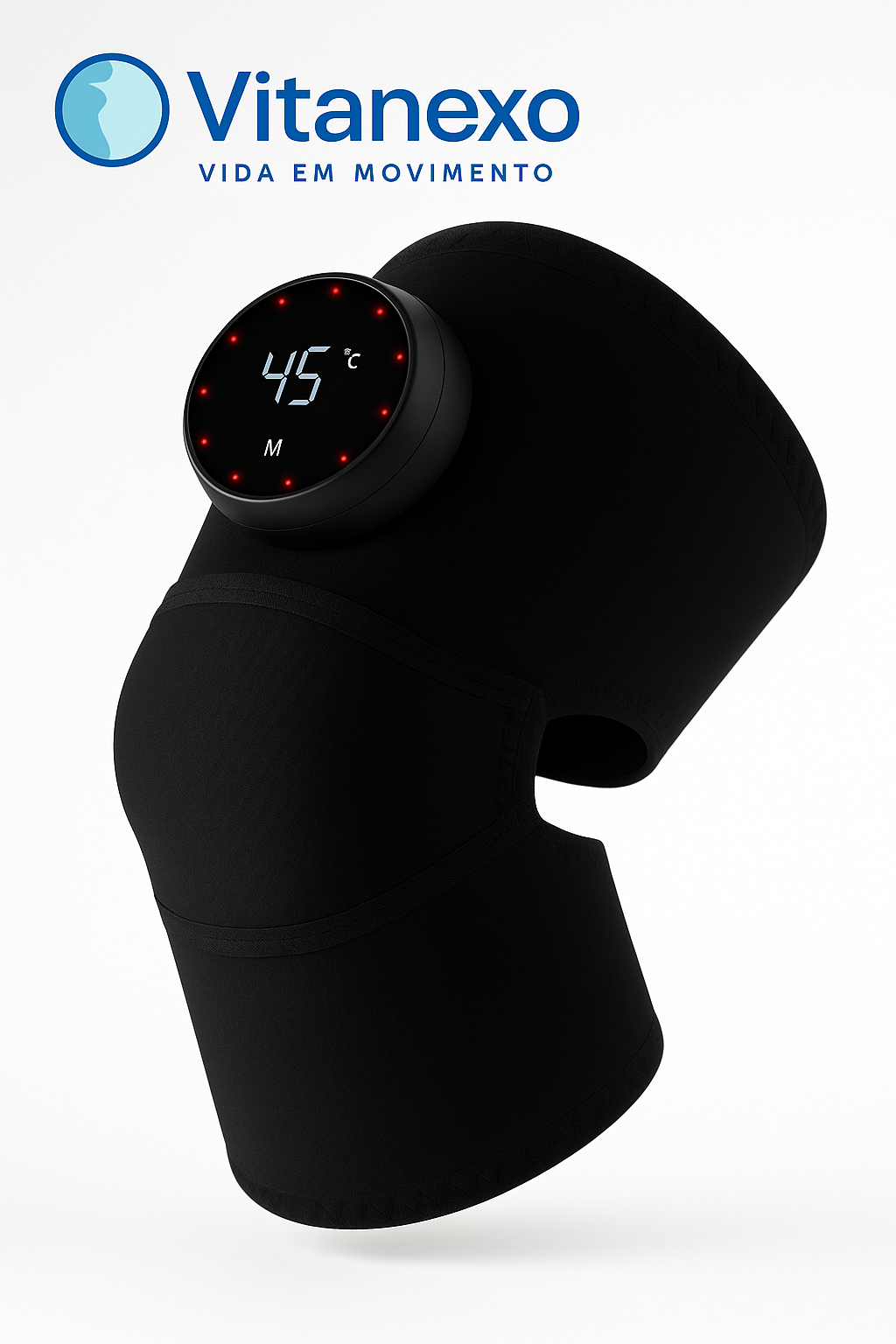 Vitanexo KneeShield Pro – Joelheira Ortopédica Premium Ajustável