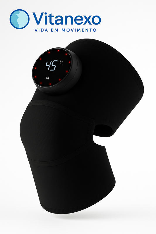 Vitanexo KneeShield Pro – Joelheira Ortopédica Premium Ajustável