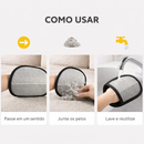 Luva Tira Pelos 2 em 1- Remove Pelos de Gatos e Cães (Sofá, Roupas e Tapetes)